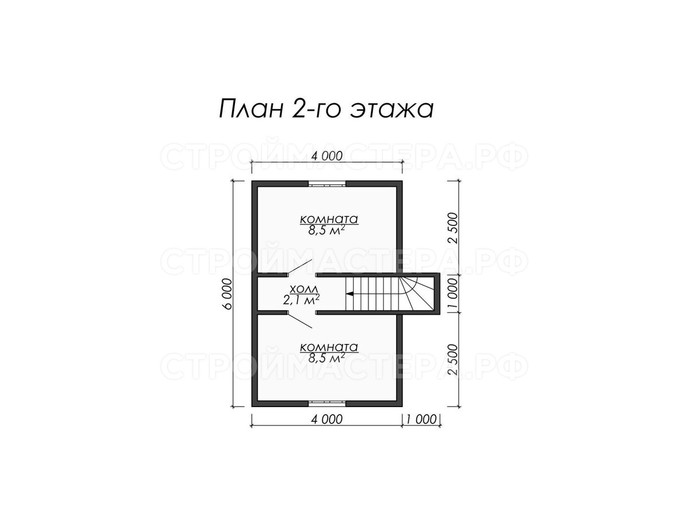 Каркасный дом проект «КД-4»