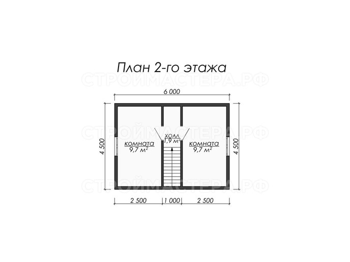 Дом из бруса проект «ДБ-5»