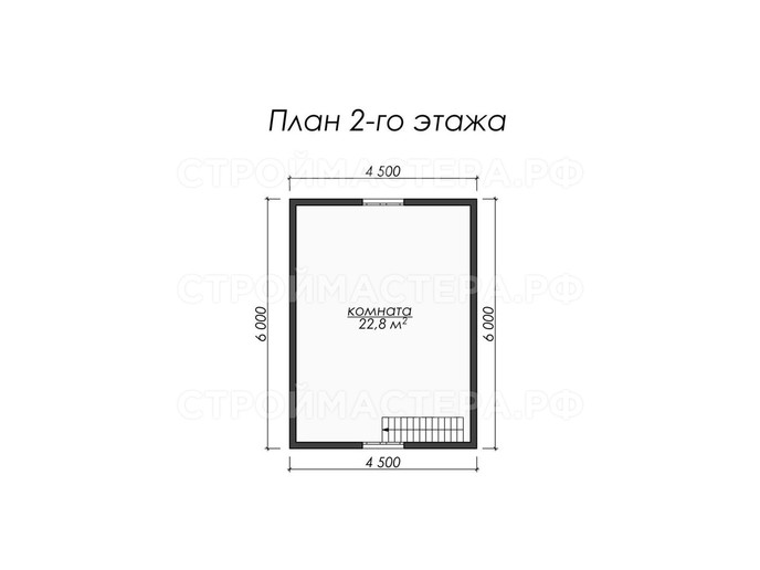 Дом из бруса проект «ДБ-7»