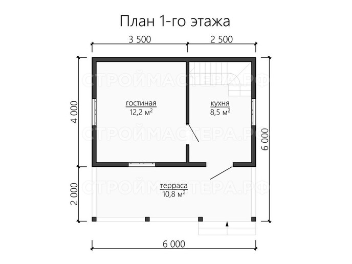 Каркасный дом проект «КД-24»