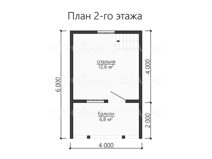 Дом из бруса проект «ДБ-24»