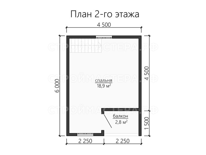 Дом из бруса проект «ДБ-25»