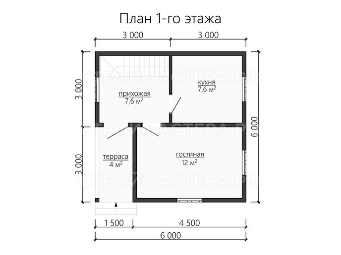 Каркасный дом проект «КД-27»