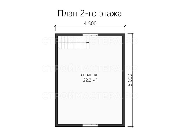 Дом из бруса проект «ДБ-27»