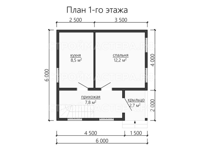 Каркасный дом проект «КД-28»