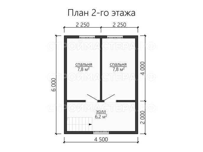 Дом из бруса проект «ДБ-28»