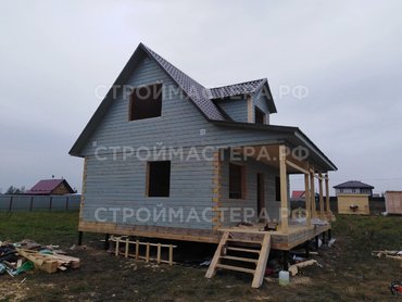 Дом из бруса 9х8 в Сосново