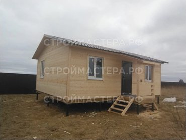 Каркасный дом 8х6 в ССПК Луговое